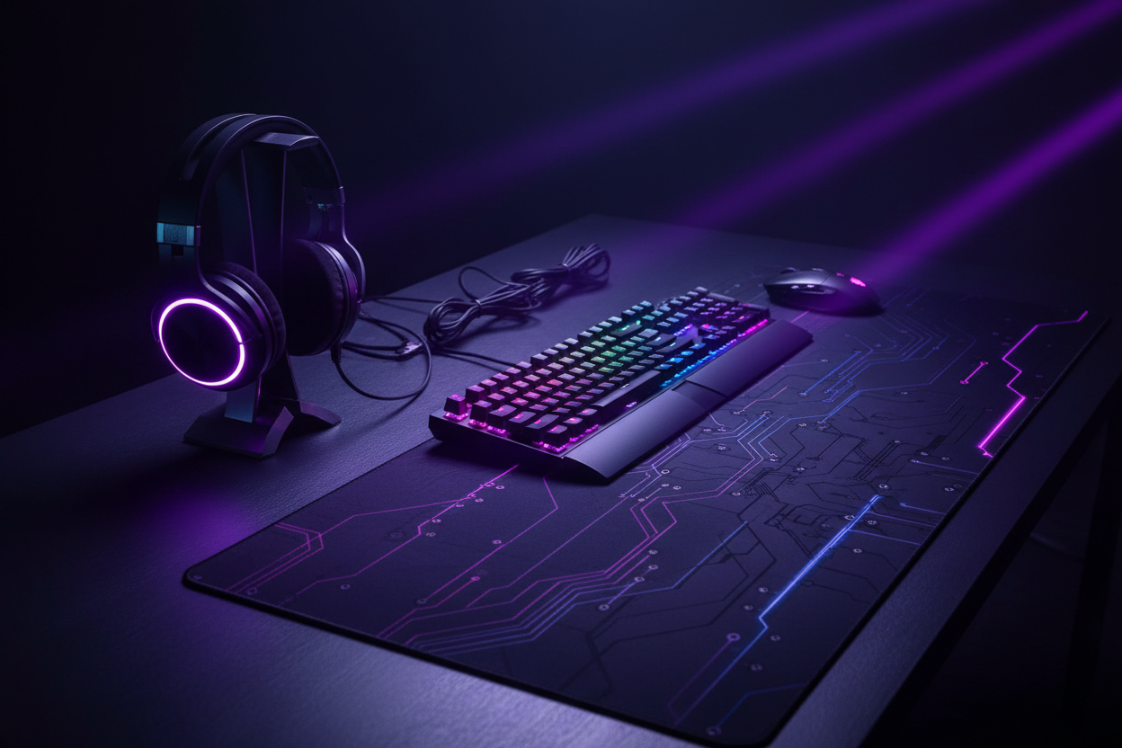 Teclados, mause y Alfombrillas Gaming