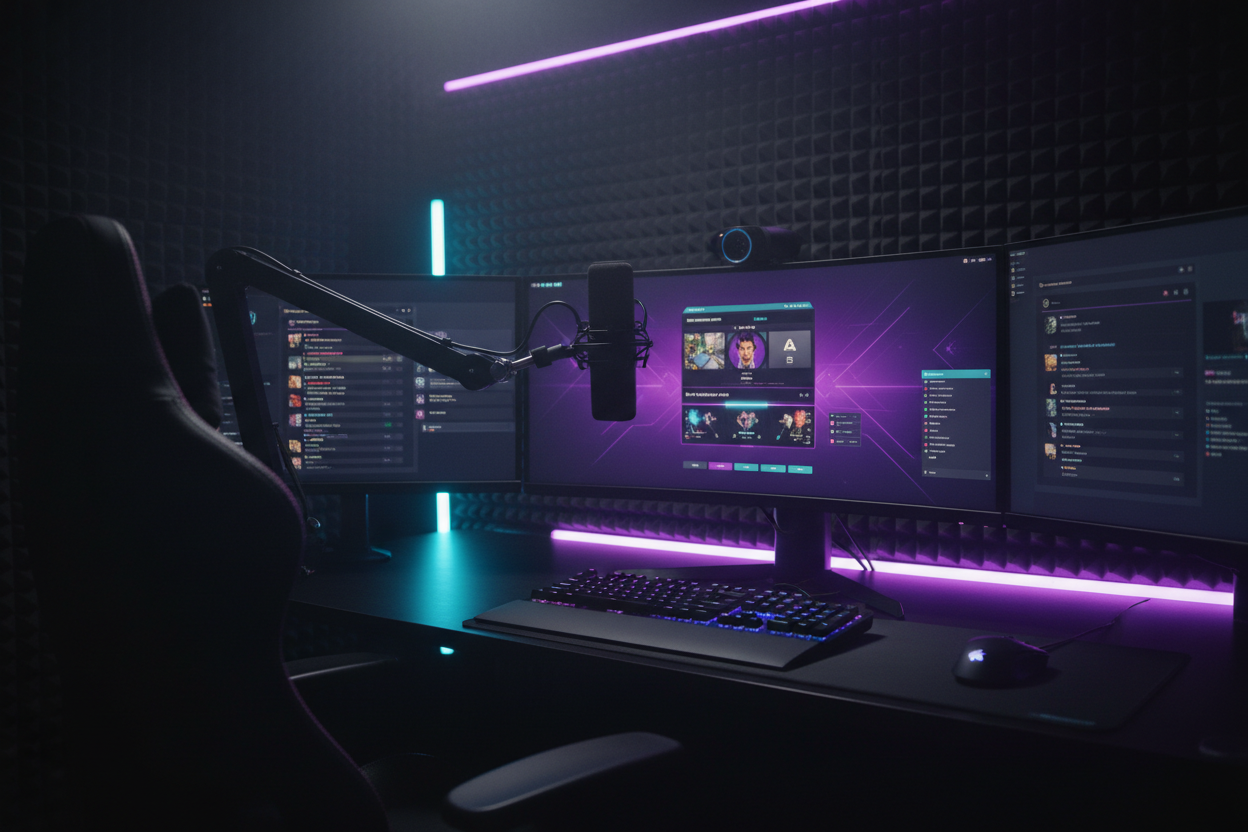 Streaming - Micrófonos y Cámaras