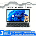 Portátil 14.1'' Windows 11 Intel Atom x7 | 12GB RAM DDR4 | SSD hasta 2TB | FHD 1080P | Certificado CE