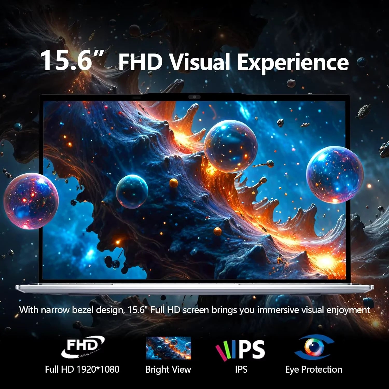 Portátil Gaming 15.6'' Intel Core i9 | 16GB RAM | SSD hasta 2TB | FHD 1080P | Huella Dactilar | Windows 11 Pro