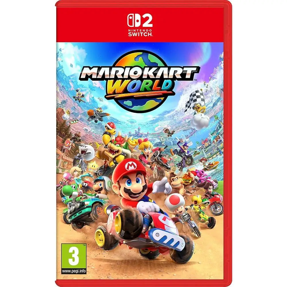 Pack 3 Juegos Nintendo Switch 2 | Mario Kart World + Mario Party Jamboree + Mario Bros Wonder | Español