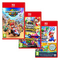 Pack 3 Juegos Nintendo Switch 2 | Mario Kart World + Mario Party Jamboree + Mario Bros Wonder | Español