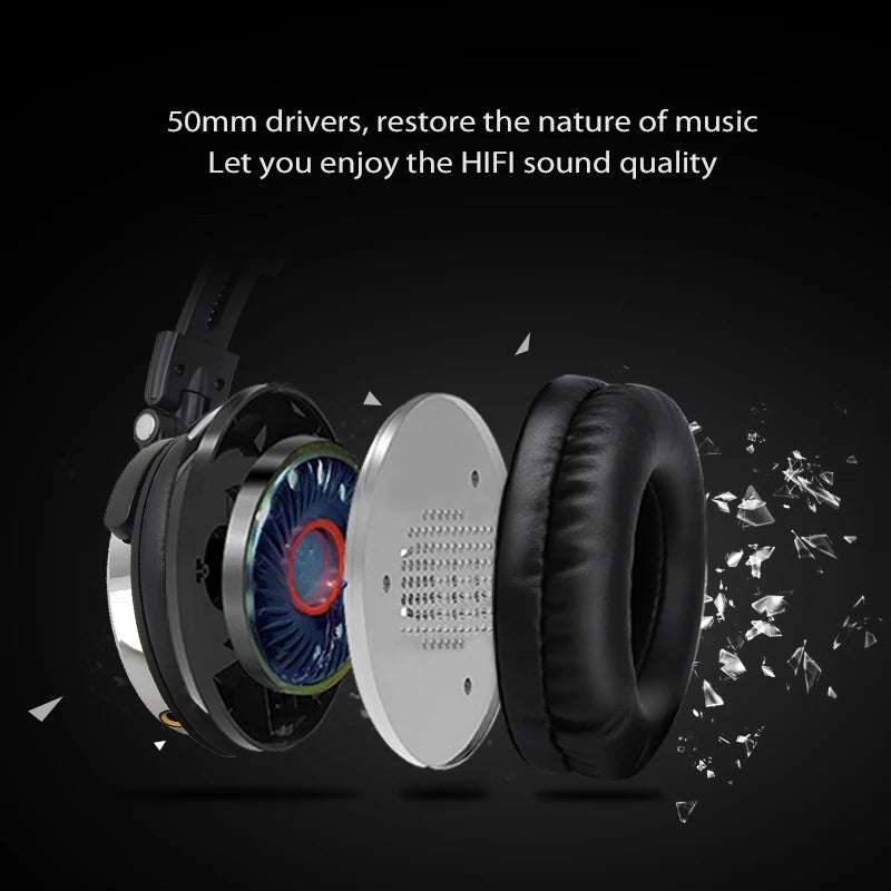 Auriculares Oneodio Pro10 Over-Ear | Estudio y DJ | Hi-Res | Cable Desmontable | Con Micrófono