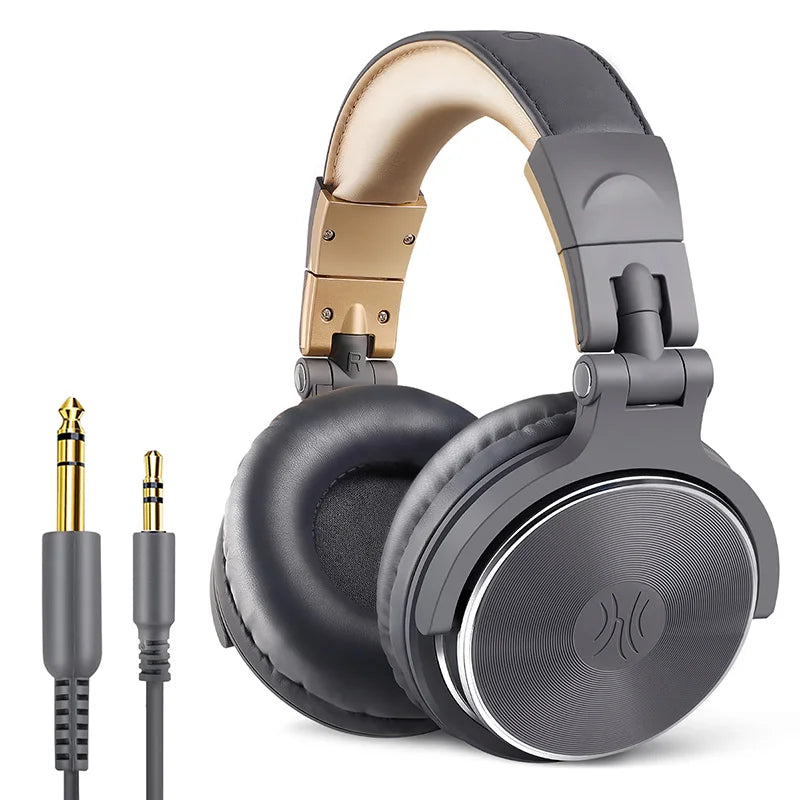 Auriculares Oneodio Pro10 Over-Ear | Estudio y DJ | Hi-Res | Cable Desmontable | Con Micrófono
