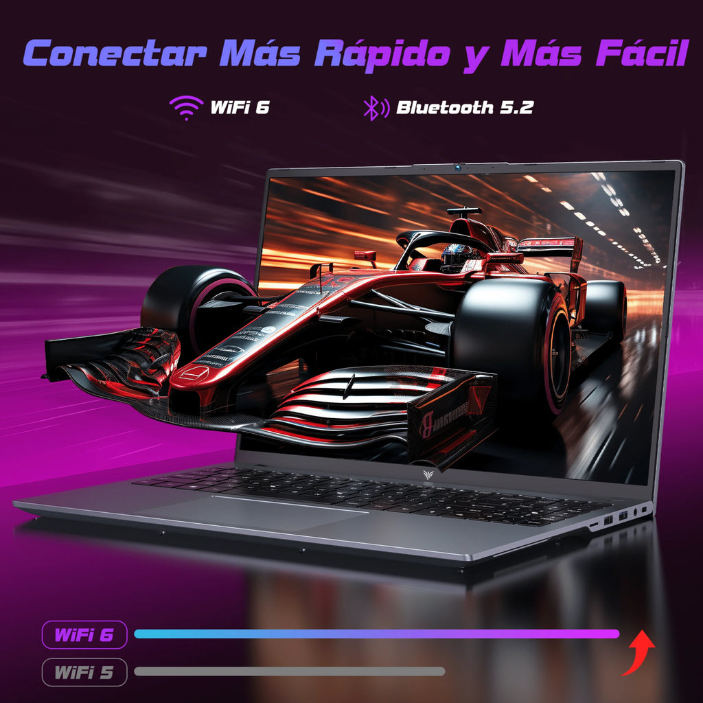 Portátil Gaming KAMRUI RX16 16'' | AMD Ryzen 9 6900HX | 16GB LPDDR5 | 512GB SSD | Windows 11