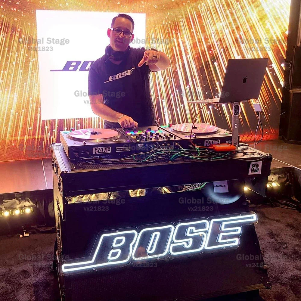 Mesa Coffin Table DJ Aluminio con Ruedas | Flight Case Profesional para Mezclador Pioneer | Varios Colores