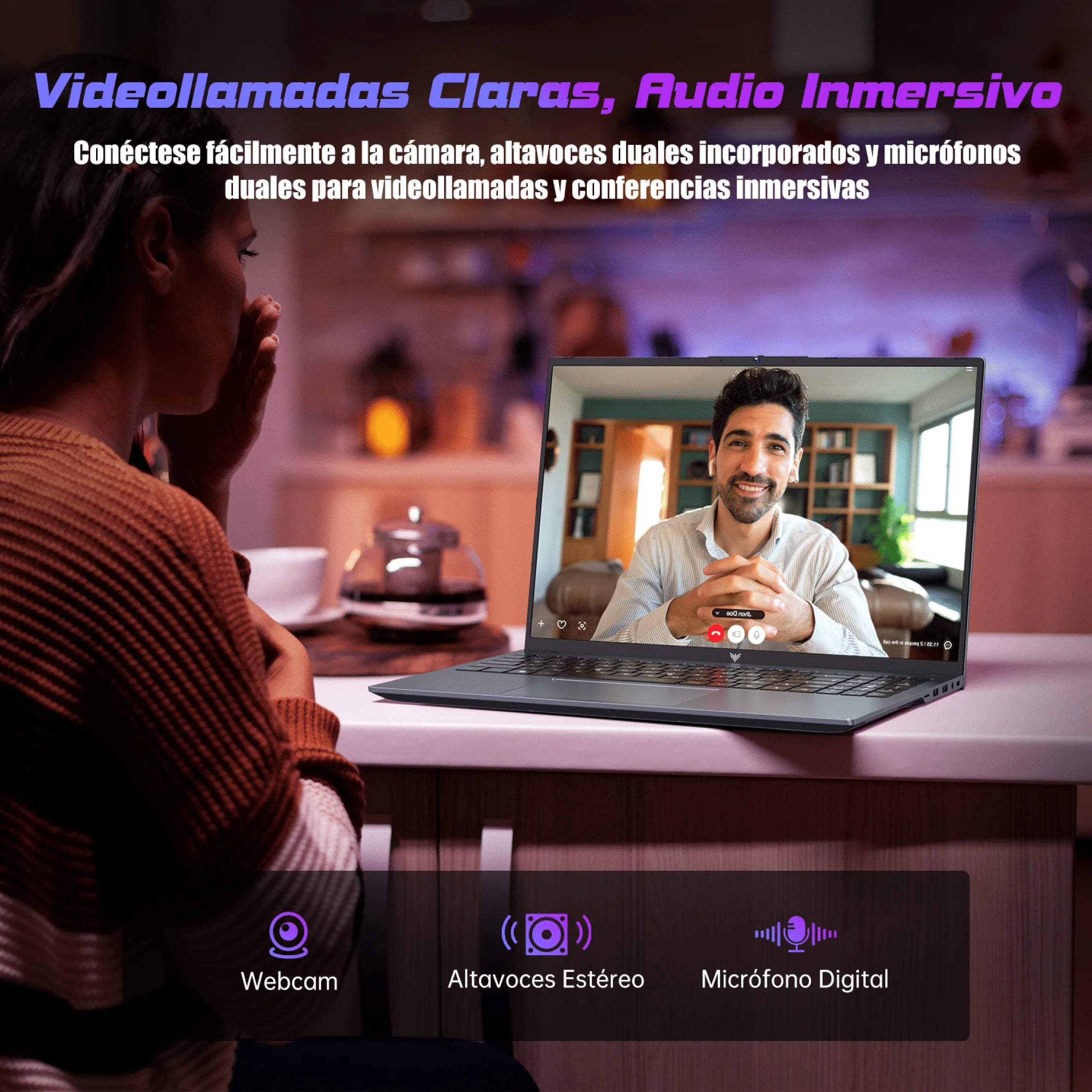 Portátil Gaming KAMRUI RX16 16'' | AMD Ryzen 9 6900HX | 16GB LPDDR5 | 512GB SSD | Windows 11