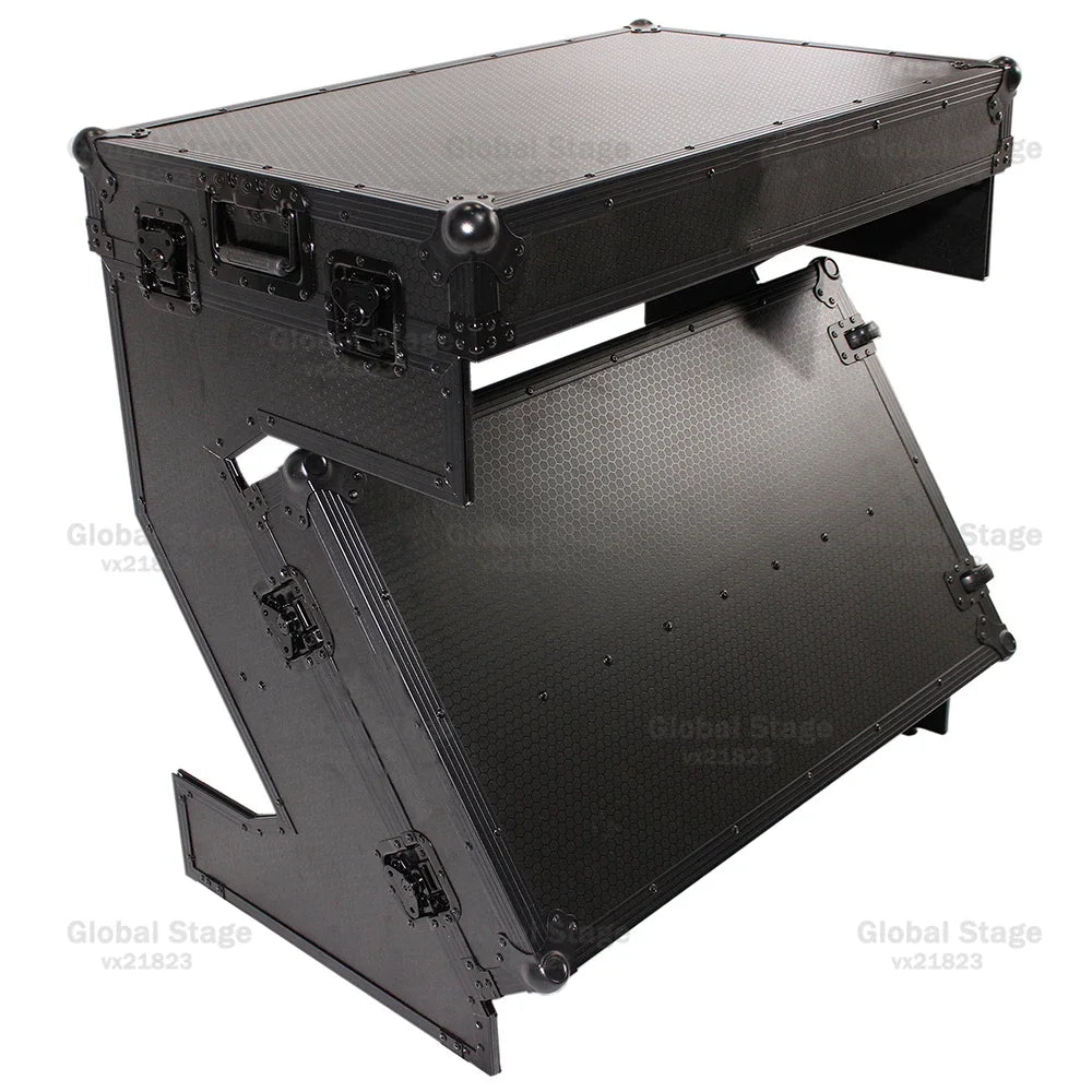 Mesa Coffin Table DJ Aluminio con Ruedas | Flight Case Profesional para Mezclador Pioneer | Varios Colores