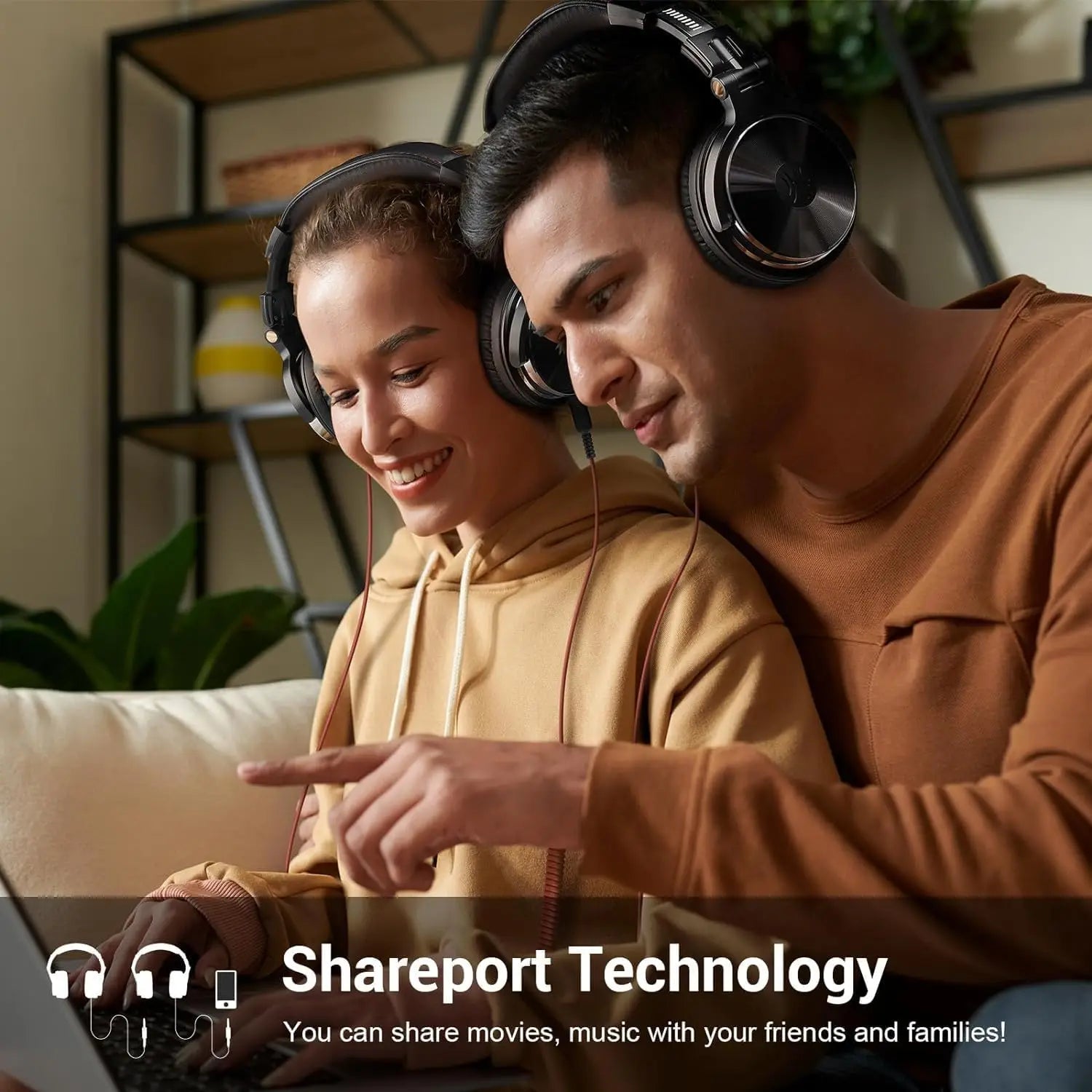 Auriculares Oneodio Pro10 Over-Ear | Estudio y DJ | Hi-Res | Cable Desmontable | Con Micrófono