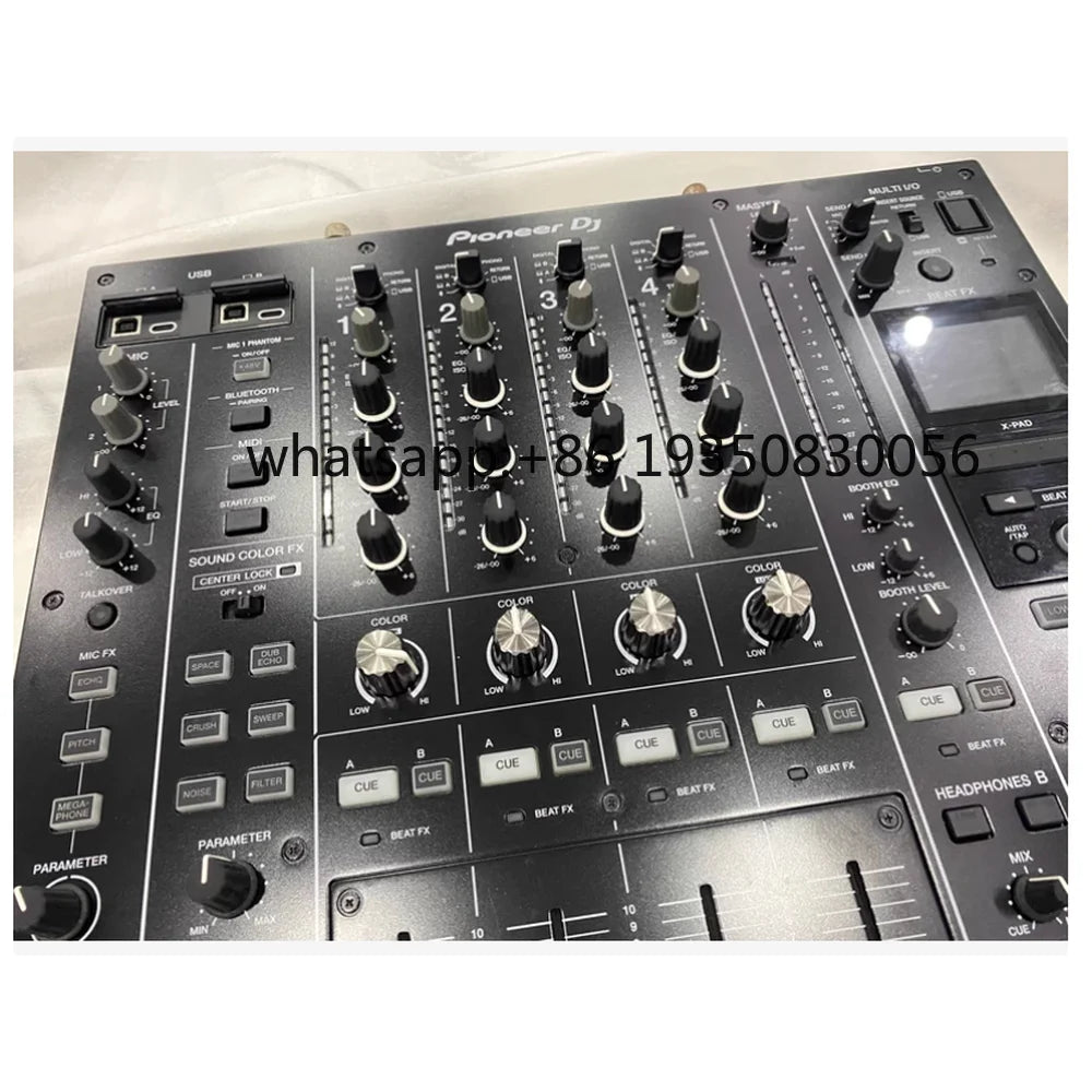 Pioneer DJM-A9 Mezclador DJ 4 Canales | 96kHz/32-bit | Bluetooth Wi-Fi | Rekordbox Serato DVS
