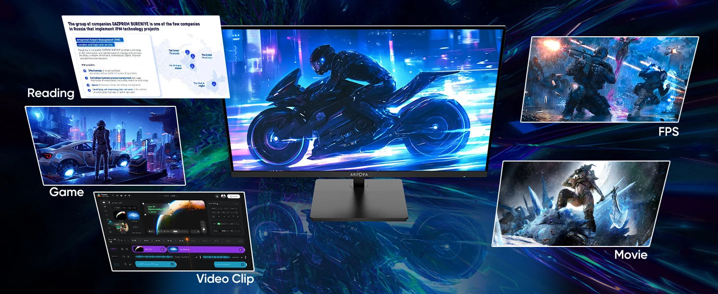 Monitor Triple Pantalla Portátil LCD FHD | Pantalla Secundaria para Portátil | 1 Solo Cable