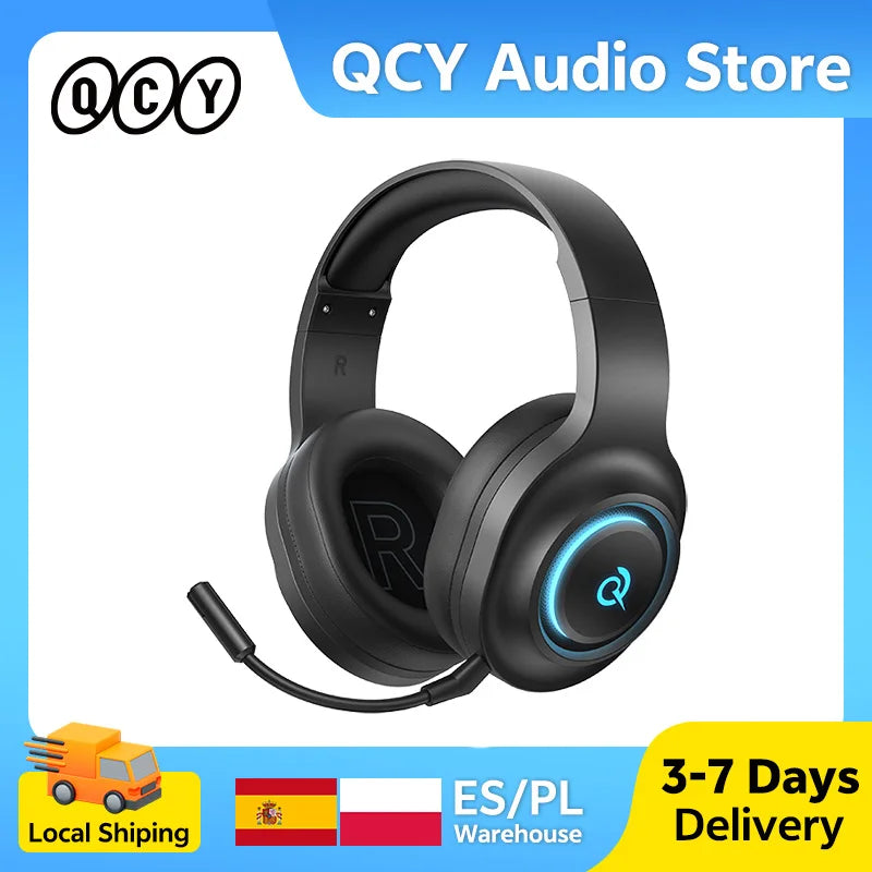 Auriculares Gaming V200 Sonido Envolvente 7.1 | Micrófono | LED | Compatible PC PS4 PS5 Xbox