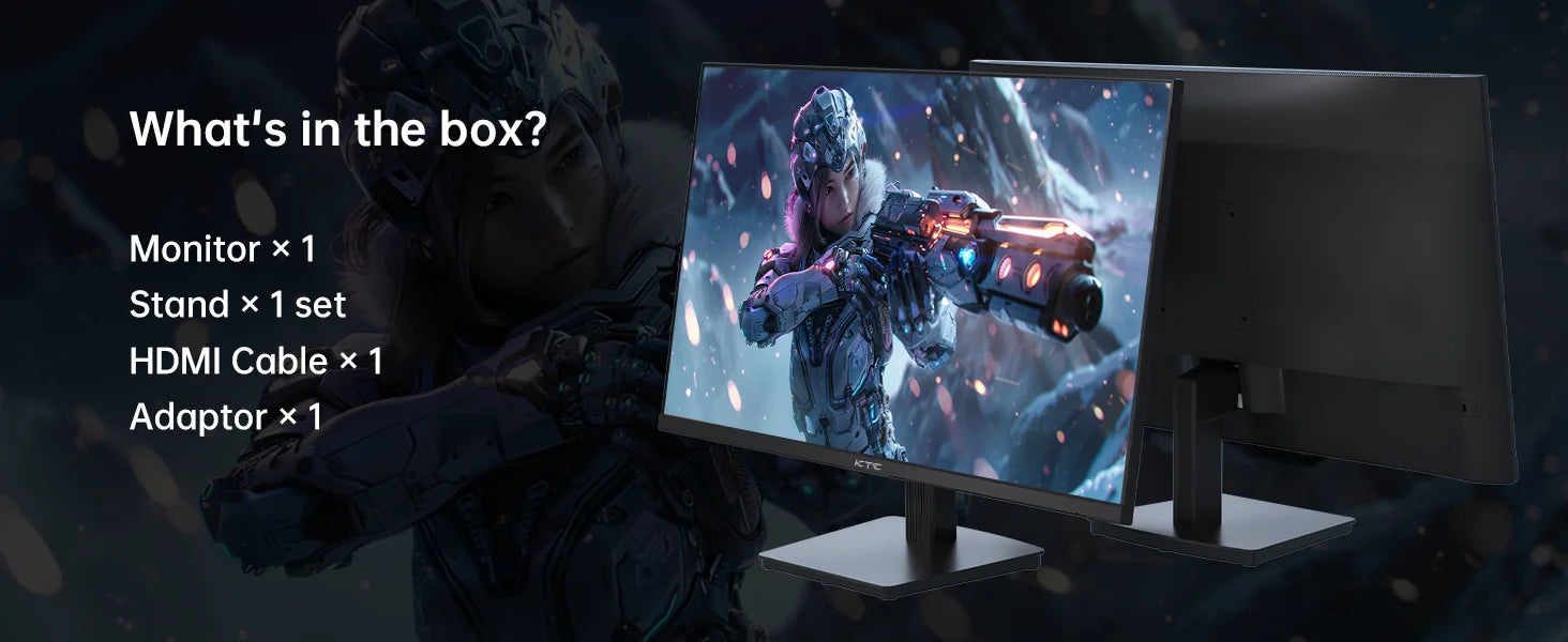 Monitor Gaming KTC H27T27 27'' QHD 2560x1440 IPS | 100Hz | HDR10 | 1ms | Luz Azul Baja