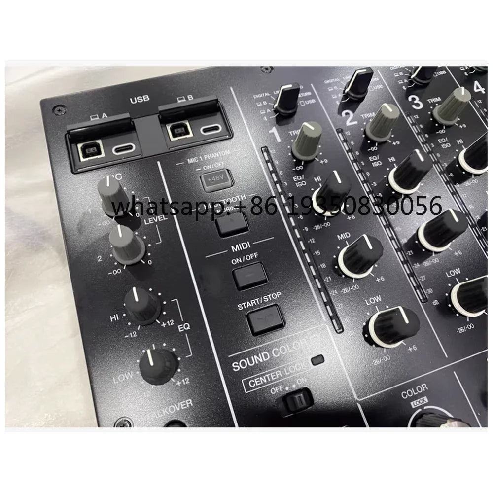 Pioneer DJM-A9 Mezclador DJ 4 Canales | 96kHz/32-bit | Bluetooth Wi-Fi | Rekordbox Serato DVS