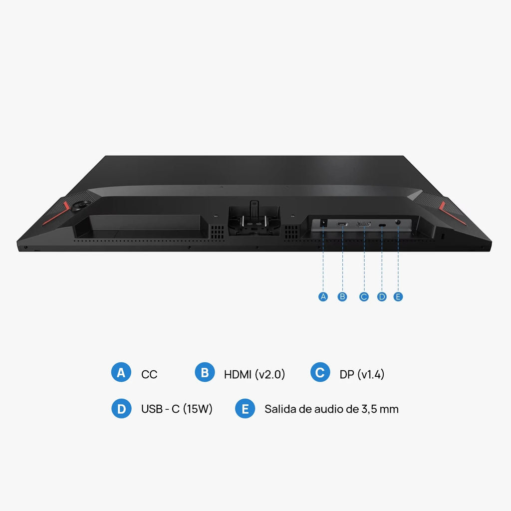 Monitor Triple Pantalla Portátil LCD FHD | Pantalla Secundaria para Portátil | 1 Solo Cable