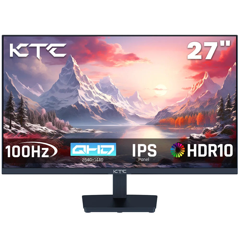 Monitor Gaming KTC H27T27 27'' QHD 2560x1440 IPS | 100Hz | HDR10 | 1ms | Luz Azul Baja