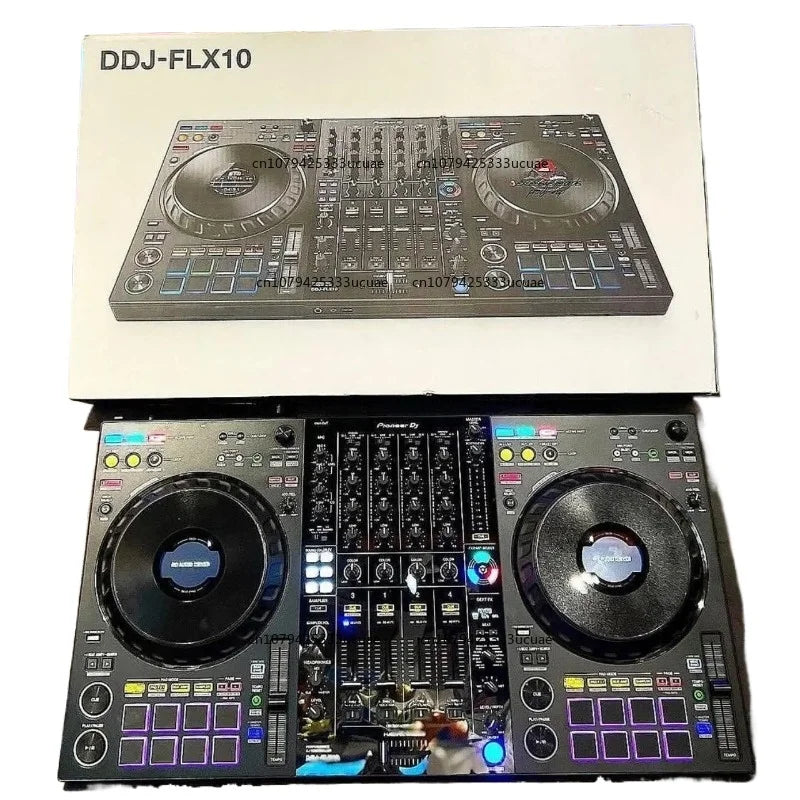 Pioneer DDJ-FLX10 Controlador DJ 4 Canales | Rekordbox y Serato DJ Pro | Original