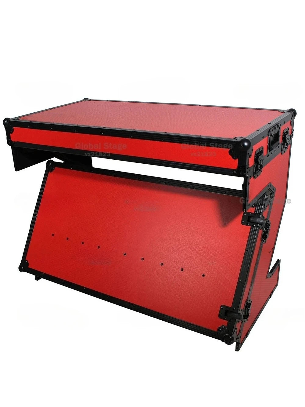 Mesa Coffin Table DJ Aluminio con Ruedas | Flight Case Profesional para Mezclador Pioneer | Varios Colores