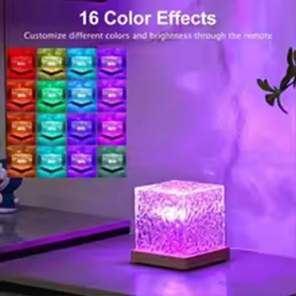 Lámpara Proyector Aurora RGB Homefish 16 Colores | Luz Nocturna | Decoración Habitación