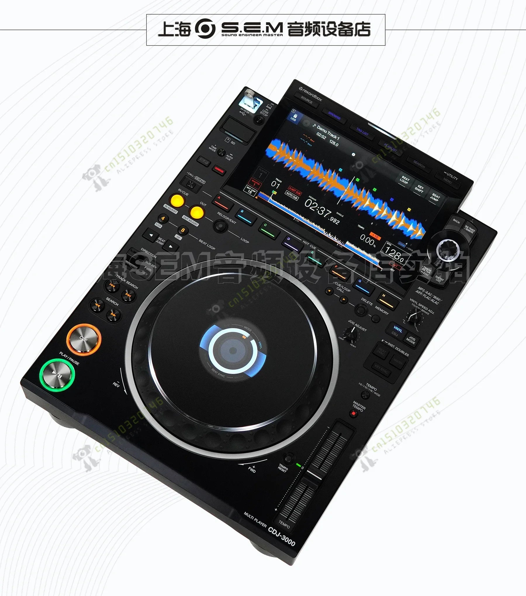Bundle DJ Pioneer CDJ-3000 (Par) + Mezclador DJM-V10 / DJM-750mk2 / DJM-A9 | Equipo Profesional