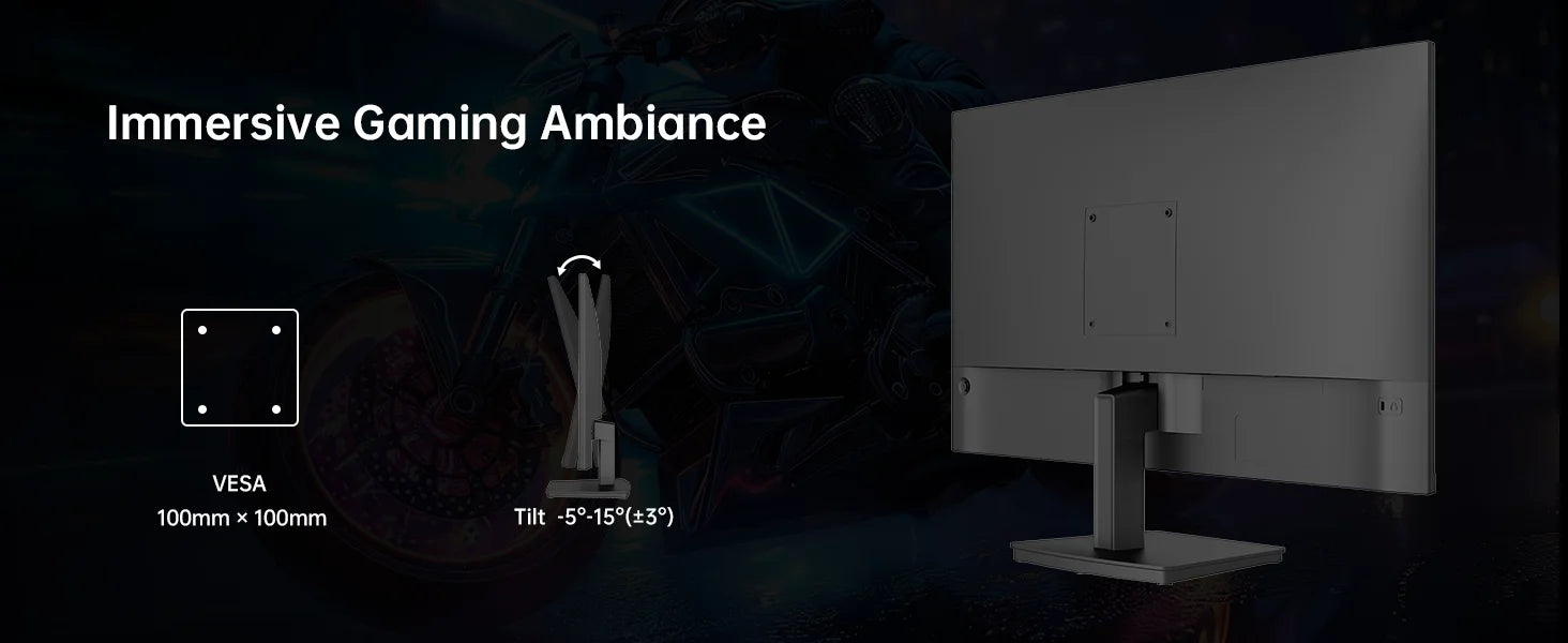 Monitor Gaming KTC H27T27 27'' QHD 2560x1440 IPS | 100Hz | HDR10 | 1ms | Luz Azul Baja