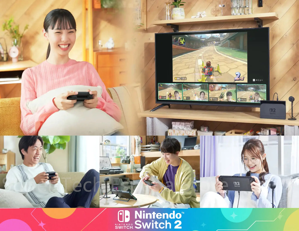 Nintendo Switch 2 Pantalla 7.9" 120Hz | Joy-Con 2 | 3 Modos de Juego | Compatible Switch 1