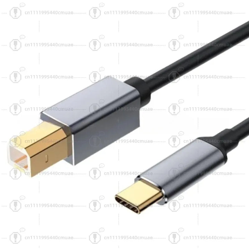 Cable USB Type-C a USB-B para Controlador DJ Pioneer | 1.5m | Alta Velocidad de Transmisión