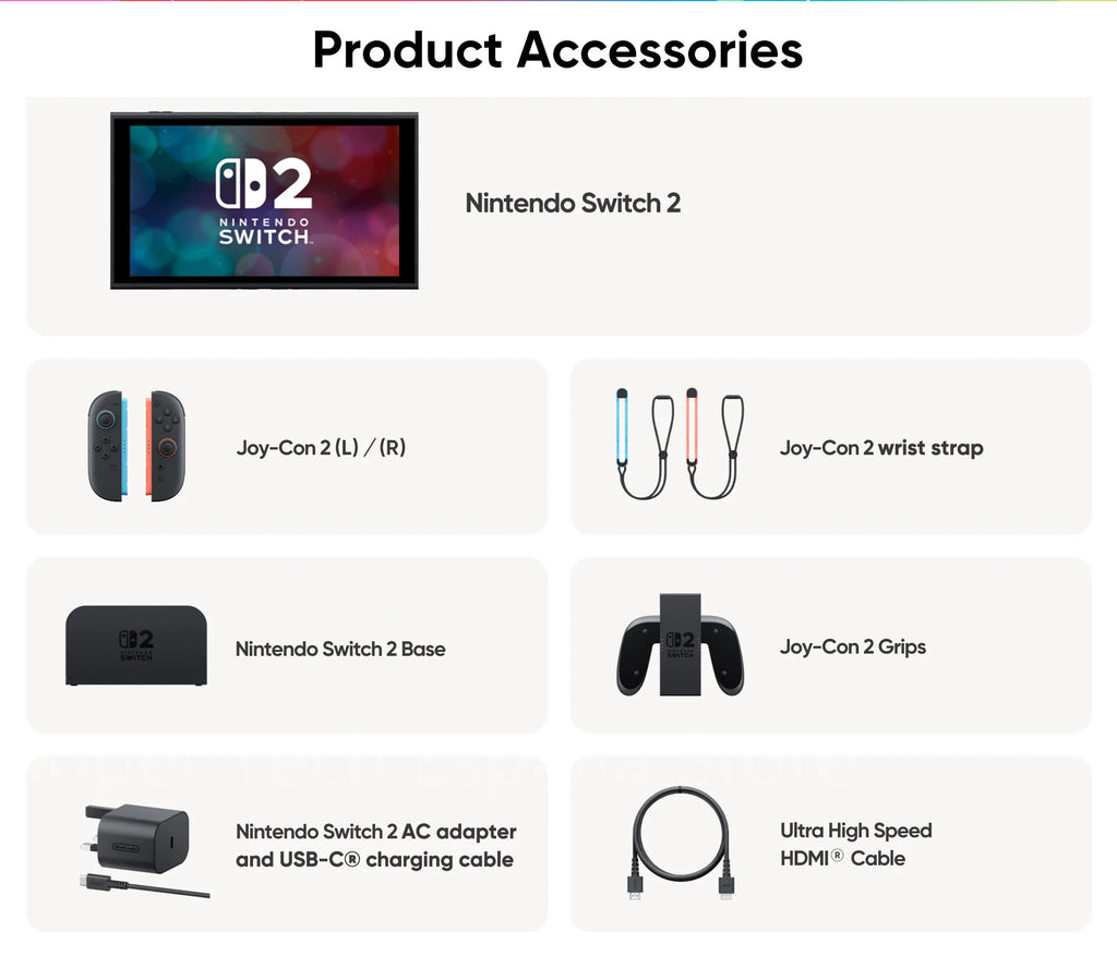 Nintendo Switch 2 Pantalla 7.9" 120Hz | Joy-Con 2 | 3 Modos de Juego | Compatible Switch 1