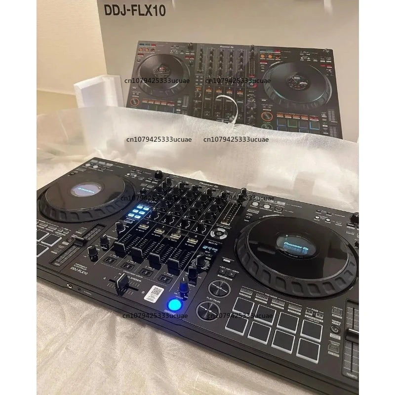 Pioneer DDJ-FLX10 Controlador DJ 4 Canales | Rekordbox y Serato DJ Pro | Original