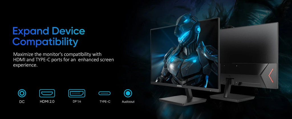 Monitor Triple Pantalla Portátil LCD FHD | Pantalla Secundaria para Portátil | 1 Solo Cable