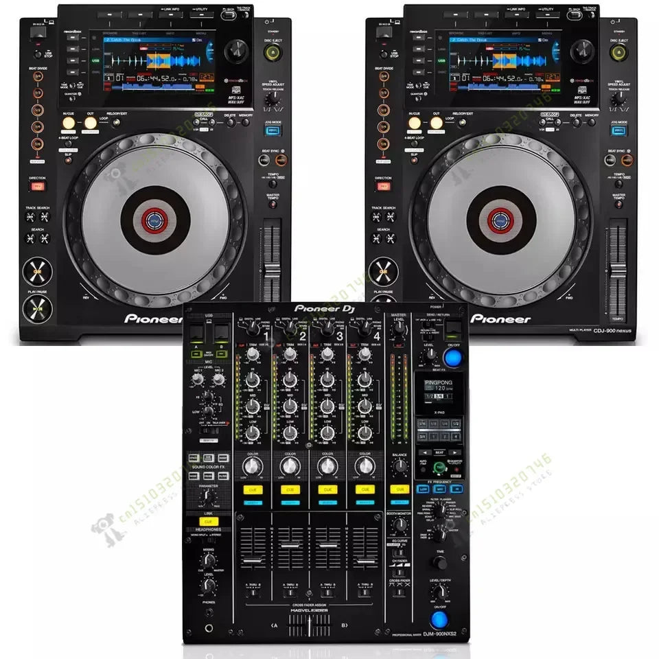 Bundle DJ Pioneer CDJ-3000 (Par) + Mezclador DJM-V10 / DJM-750mk2 / DJM-A9 | Equipo Profesional