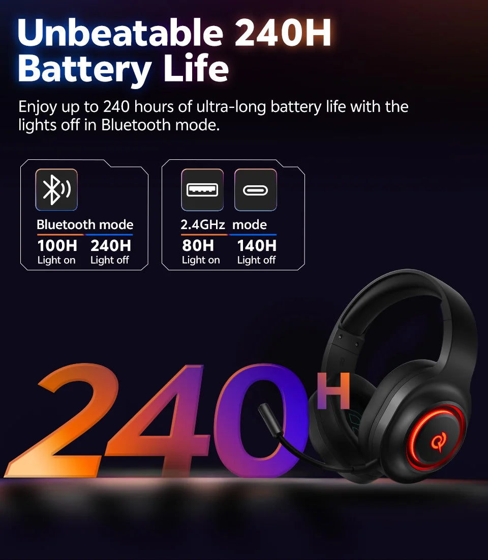 Auriculares Gaming V200 Sonido Envolvente 7.1 | Micrófono | LED | Compatible PC PS4 PS5 Xbox