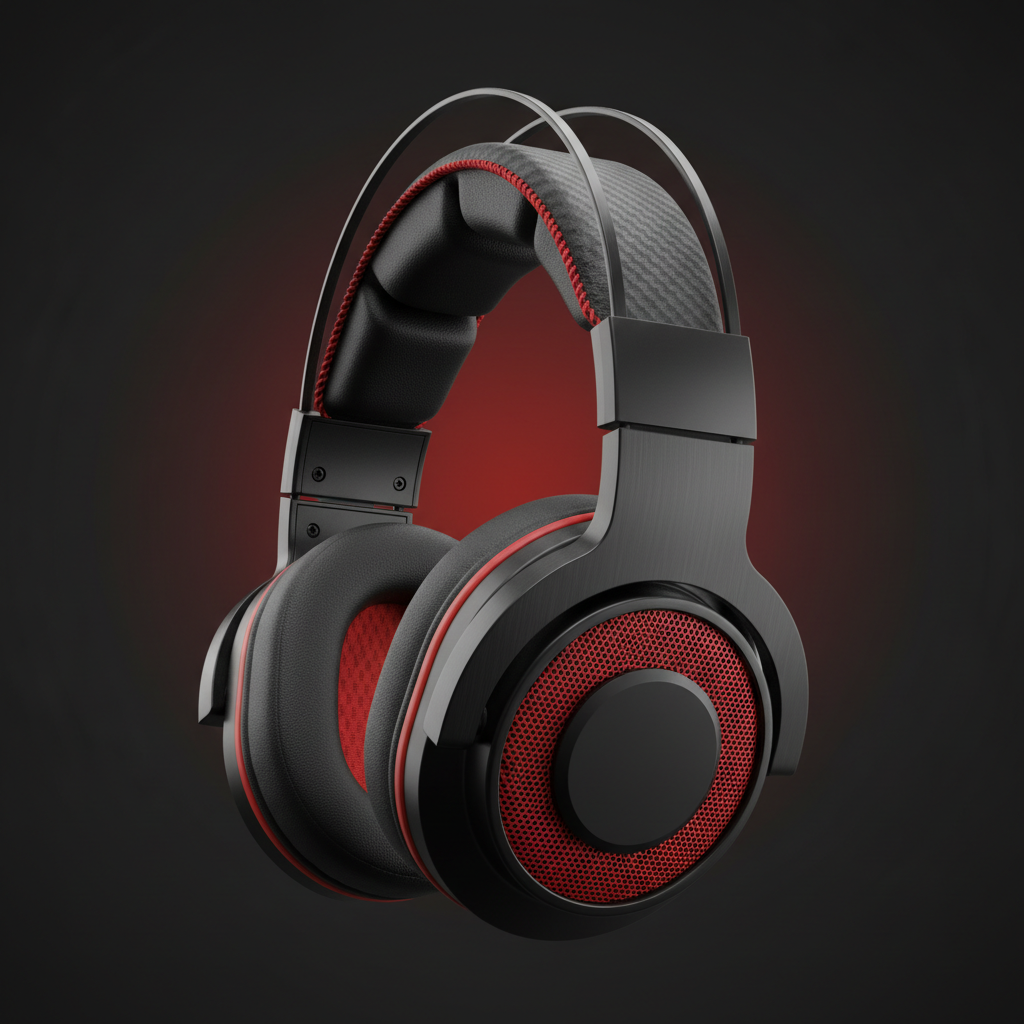 Auriculares gaming V200 vista lateral detalle