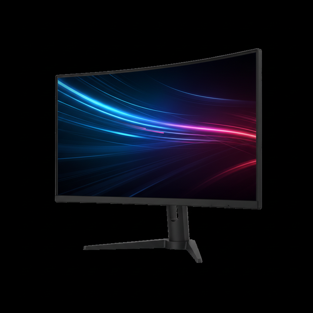 Monitor curvo 24 pulgadas 100Hz MVA FHD negro